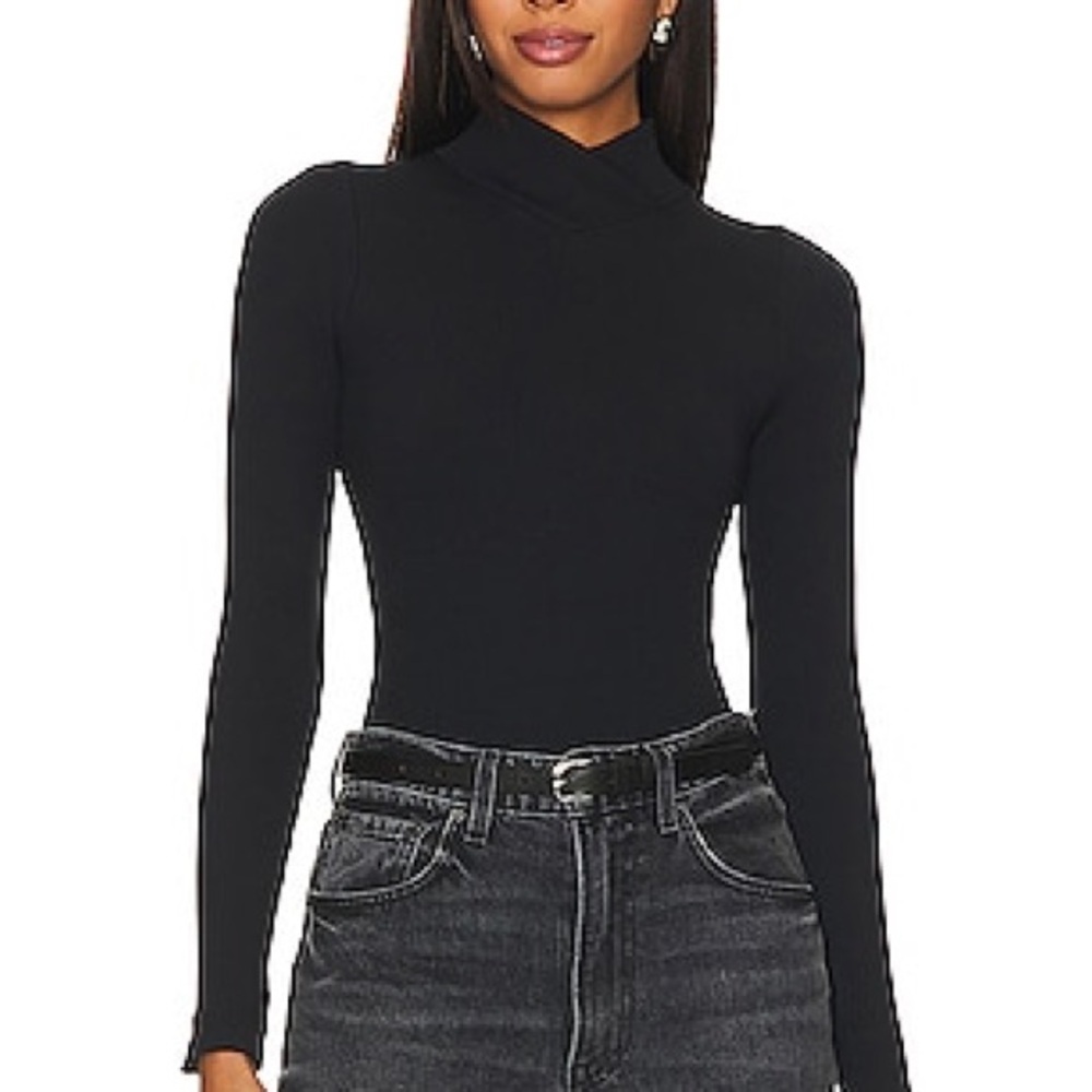 Free People Intimately XYZ Mock Neck Bodysuit Size XS/S